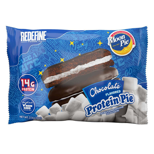 Moon Pie Chocolate Protein Pie