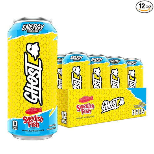 Ghost Swedish Fish Energy Drink