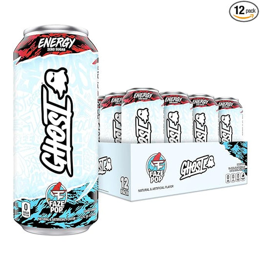 Ghost Faze Pop Energy Drink