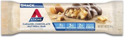 Atkins Caramel Chocolate Nut Roll Bar