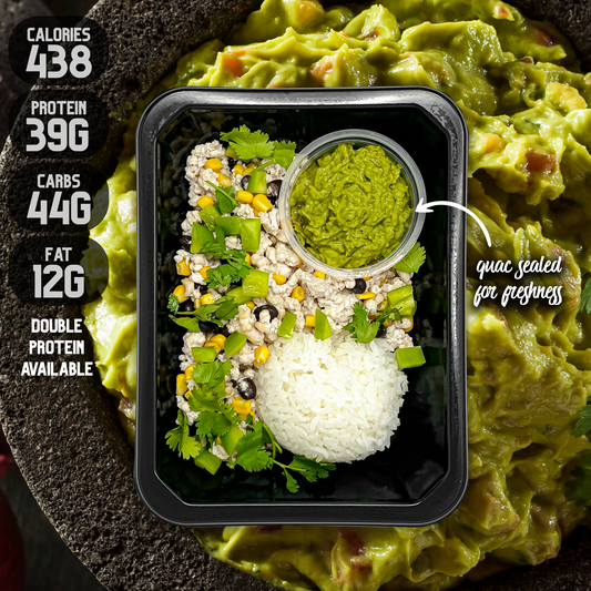 Chicken Guacamole Bowl