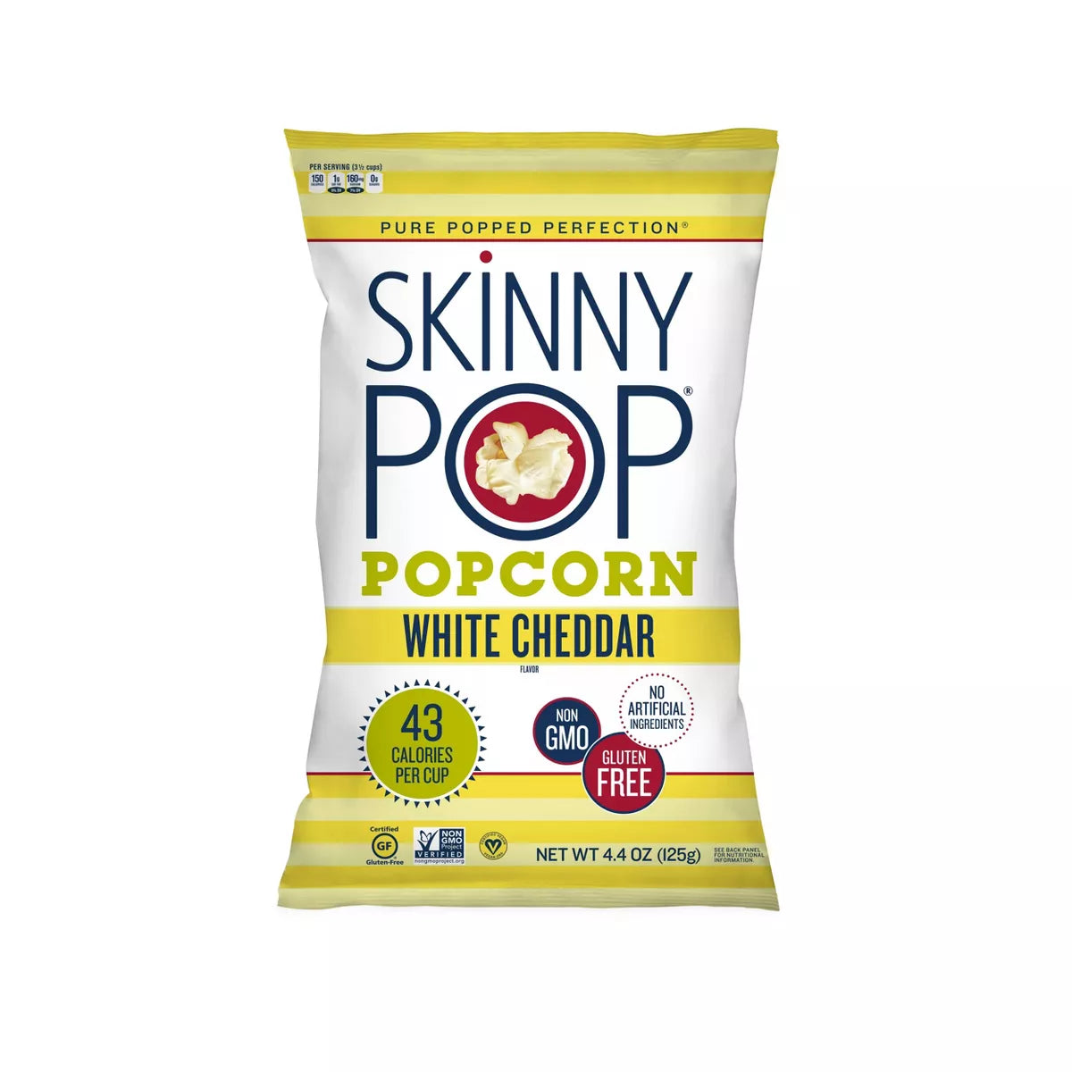Skinny Pop-White Cheddar